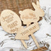 Personalised Easter Hunt Garden Spike Sign Set