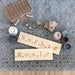 Personalised Wooden NAME Puzzle - Christmas