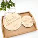 Personalised Santa 'Please Stop Here' Sign Set - Single Star