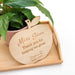 Apple Teacher Appreciation Plaque - Personalised -  - ONE.CHEW.THREE Boutique teething, modern accessories
