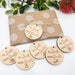 Personalised Santa Gift Tags - Timber and Glass-look -  - ONE.CHEW.THREE Boutique teething, modern accessories