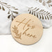Single Baby and Pregnancy Milestone Plaques - Signature series