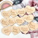HEART Universal Pregnancy / Baby Milestone Plaques -  - ONE.CHEW.THREE Boutique teething, modern accessories