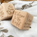 Personalised Timber Keepsake Block - Welcome to the World