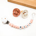 NAME Silicone Dummy Holder - Accessories - ONE.CHEW.THREE Boutique teething, modern accessories