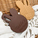 Personalised First Easter BUNNY Silicone Teething Disc