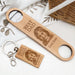 Personalised PHOTO Timber Bottle Opener