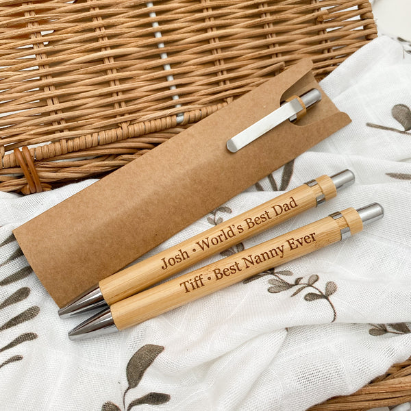 Personalised Bamboo Pen