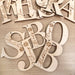 Personalised Christmas baubles / gift tags - Timber Initials