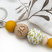 SPRING BLOOM Premium Silicone Keyring / Nappy Bag Charm
