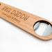 Personalised Timber Bottle Opener