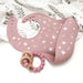 ELEMENTS Silicone and Beech Wood Rattle Teether
