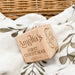 Personalised Timber Keepsake Block - Christmas