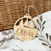 Personalised Christmas baubles - A Christmas Story