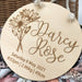Baby Name and Birth Plaques - Boho Series (various designs)