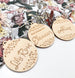 Personalised Christmas baubles - Timber -  - ONE.CHEW.THREE Boutique teething, modern accessories