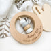 Premium Beech Wood Rattle Teether - DISC
