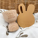 Personalised First Easter BUNNY Silicone Teething Disc