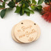 Personalised Santa Gift Tags - Timber and Glass-look -  - ONE.CHEW.THREE Boutique teething, modern accessories