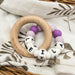 A Personalised Silicone NAME Teether