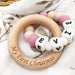 A Personalised Silicone NAME Teether