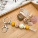 SPRING BLOOM Premium Silicone Keyring / Nappy Bag Charm