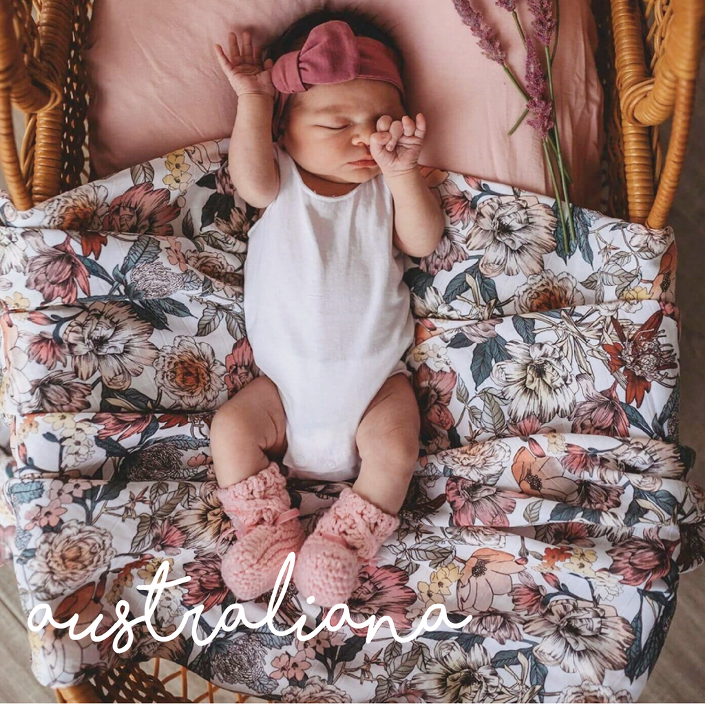 Organic Muslin Swaddle Wrap - Snuggle Hunny Kids -  - ONE.CHEW.THREE Boutique teething, modern accessories
