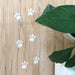 Personalised Easter Bunny Sign and Paw Print Stencil Set
