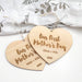 Personalised Milestone Plaque - Our First Mother's Day -  - ONE.CHEW.THREE Boutique teething, modern accessories
