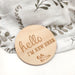 Single Baby and Pregnancy Milestone Plaques - Designer series