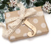 Personalised Christmas baubles / gift tags - Timber Initials