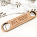Personalised Timber Bottle Opener