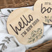 Baby Milestone Plaques - Colour Print (various designs)