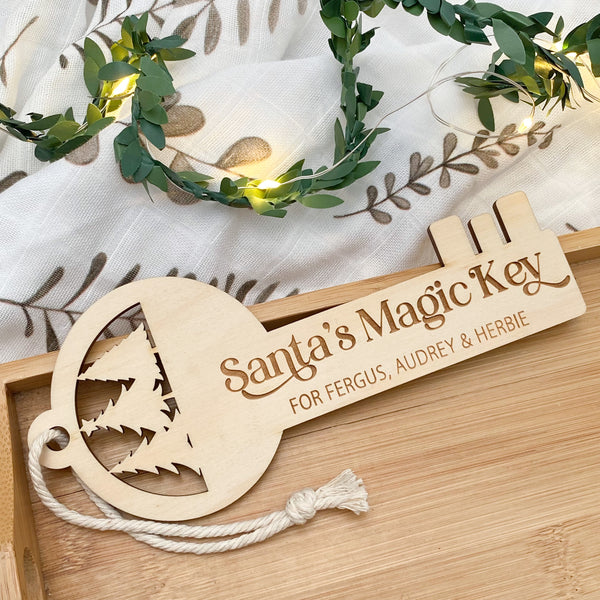 Personalised Santa's Magic Key - A Christmas Story