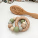 NATURALS Silicone and Beech Wood Teether