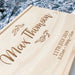 Personalised Timber Keepsake Box