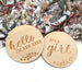 Single Baby and Pregnancy Milestone Plaques - Designer series