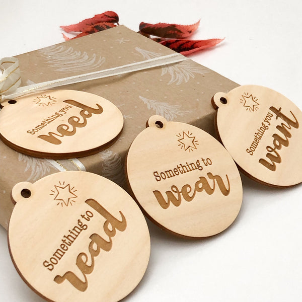 Simplicity Gift Tags - Timber -  - ONE.CHEW.THREE Boutique teething, modern accessories