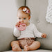 AlphaBET Chews Silicone Letter Teething Disc - Teethers - ONE.CHEW.THREE Boutique teething, modern accessories