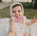 AlphaBET Chews Silicone Letter Teething Disc - Teethers - ONE.CHEW.THREE Boutique teething, modern accessories