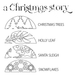 Personalised Christmas baubles - A Christmas Story