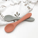 Silicone Catch Bib & Spoon Set - Christmas Foliage