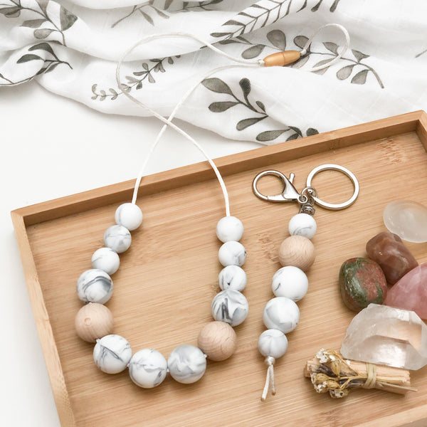 EVIE Silicone Necklace - Necklaces - ONE.CHEW.THREE Boutique teething, modern accessories
