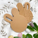 Easter Edition CHOCOLATE BUNNY Silicone Teething Disc