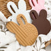 Personalised First Easter BUNNY Silicone Teething Disc