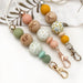 SPRING BLOOM Teacher Silicone Lanyard