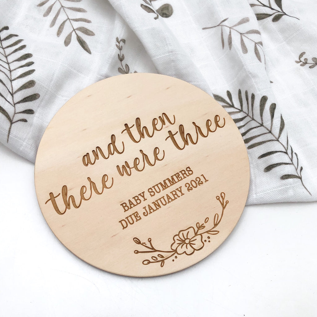 Announcement Plaques (various designs)