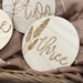 Baby Milestone Plaques - Boho Series (various designs)