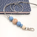 MONOGRAM Teacher Silicone Lanyard - Necklaces - ONE.CHEW.THREE Boutique teething, modern accessories