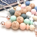 MONOGRAM Teacher Silicone Lanyard - Necklaces - ONE.CHEW.THREE Boutique teething, modern accessories